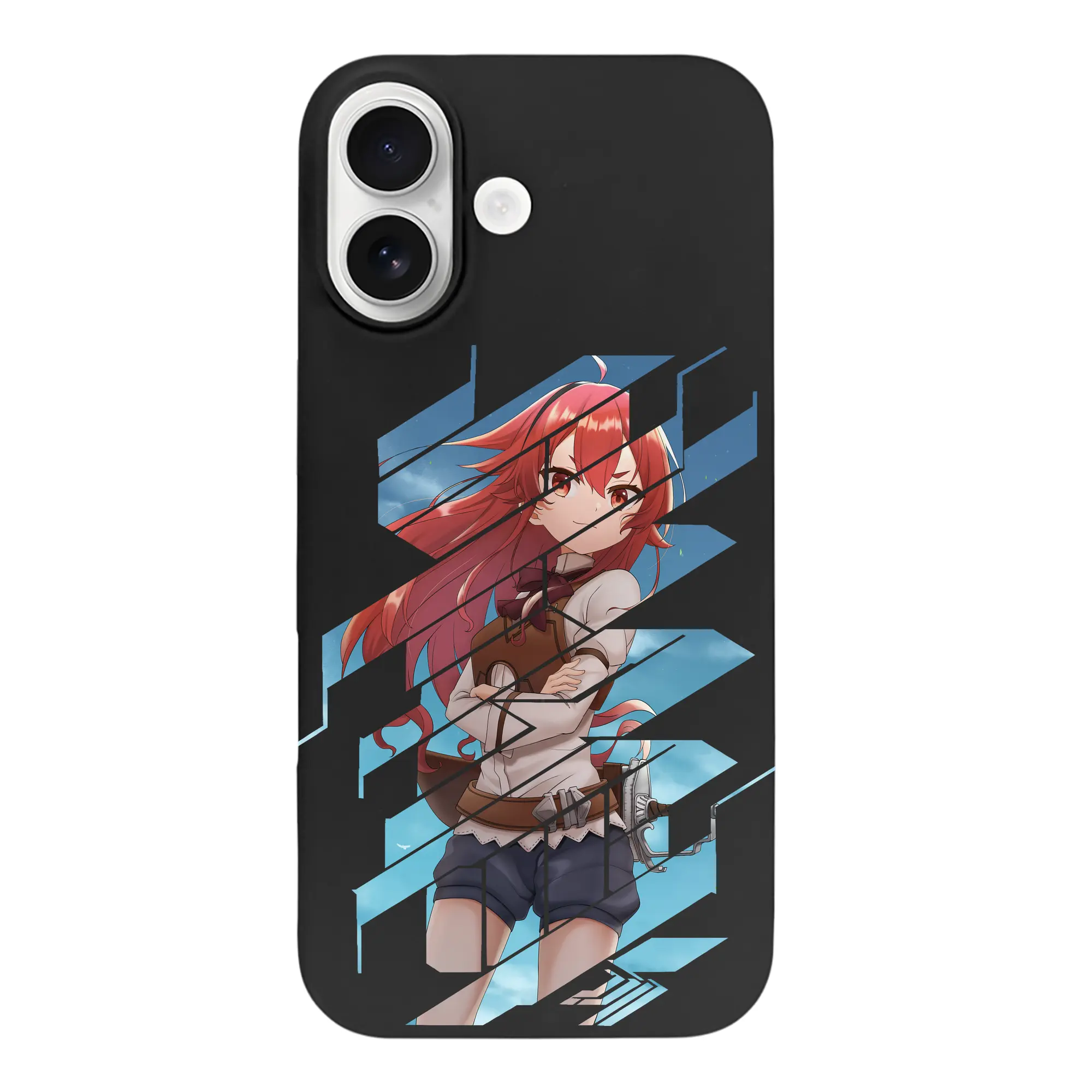 無職転生 グッズ,エリス・ボレアス・グレイラット - iPhone 17 シリーズ シリコンケース 薄型 耐衝撃 指紋防止 ソフトタッチカバー 精密フィット 傷防止 保護ケース iPhone 17/17 Air/17 Pro/17 Pro Max 対応